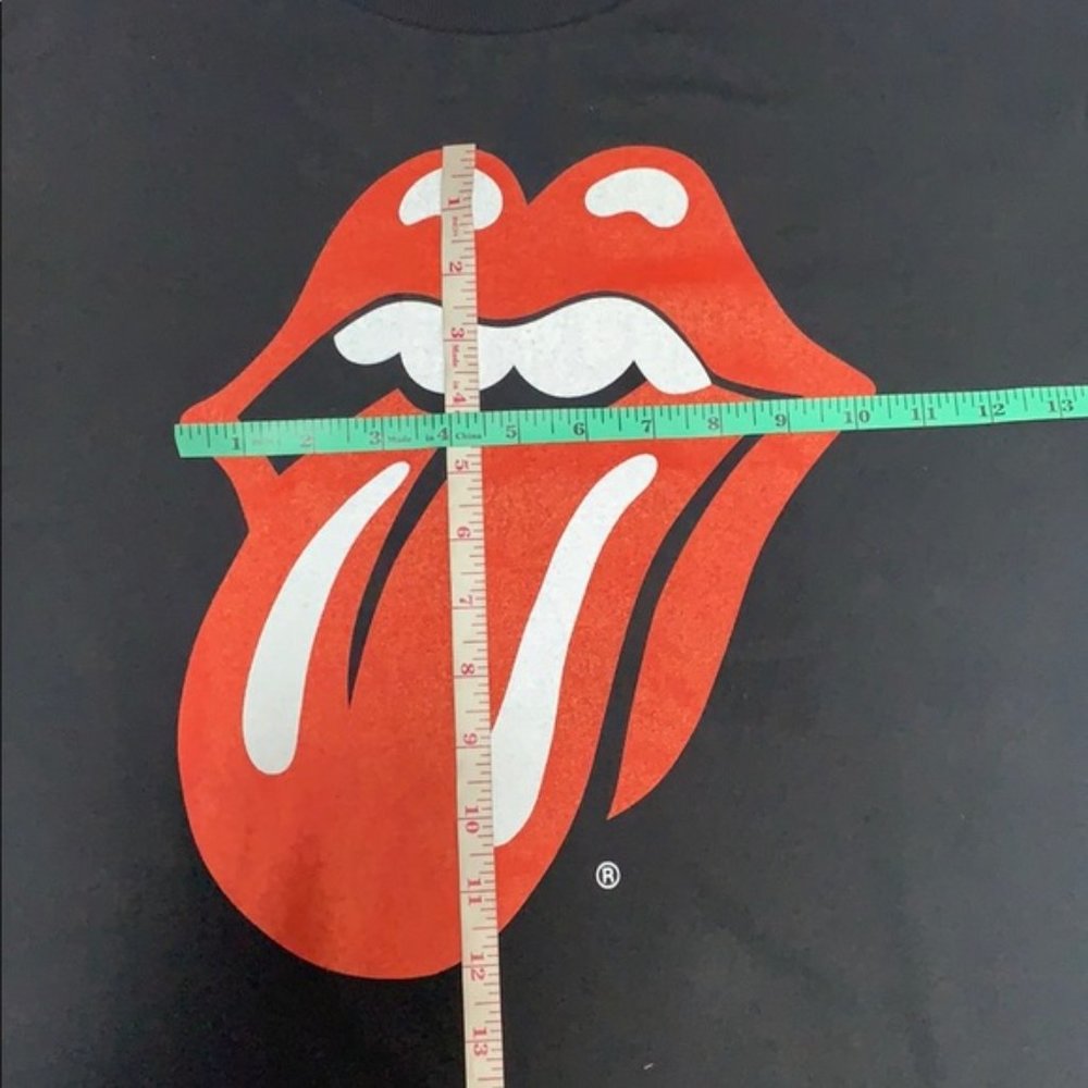 NWT Rolling Stones Classic Tongue Black T Shirt M - Picture 5 of 7